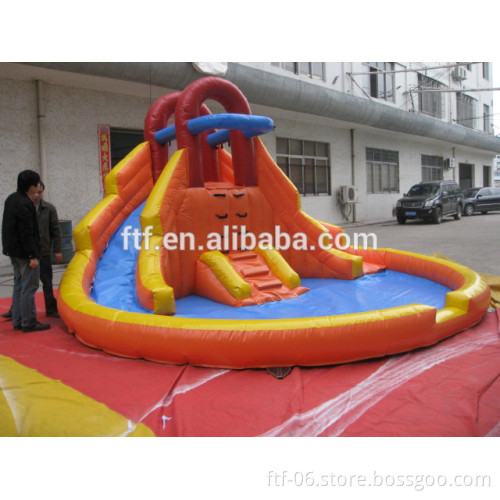 Custom commerce inflatable water slide rental or sale